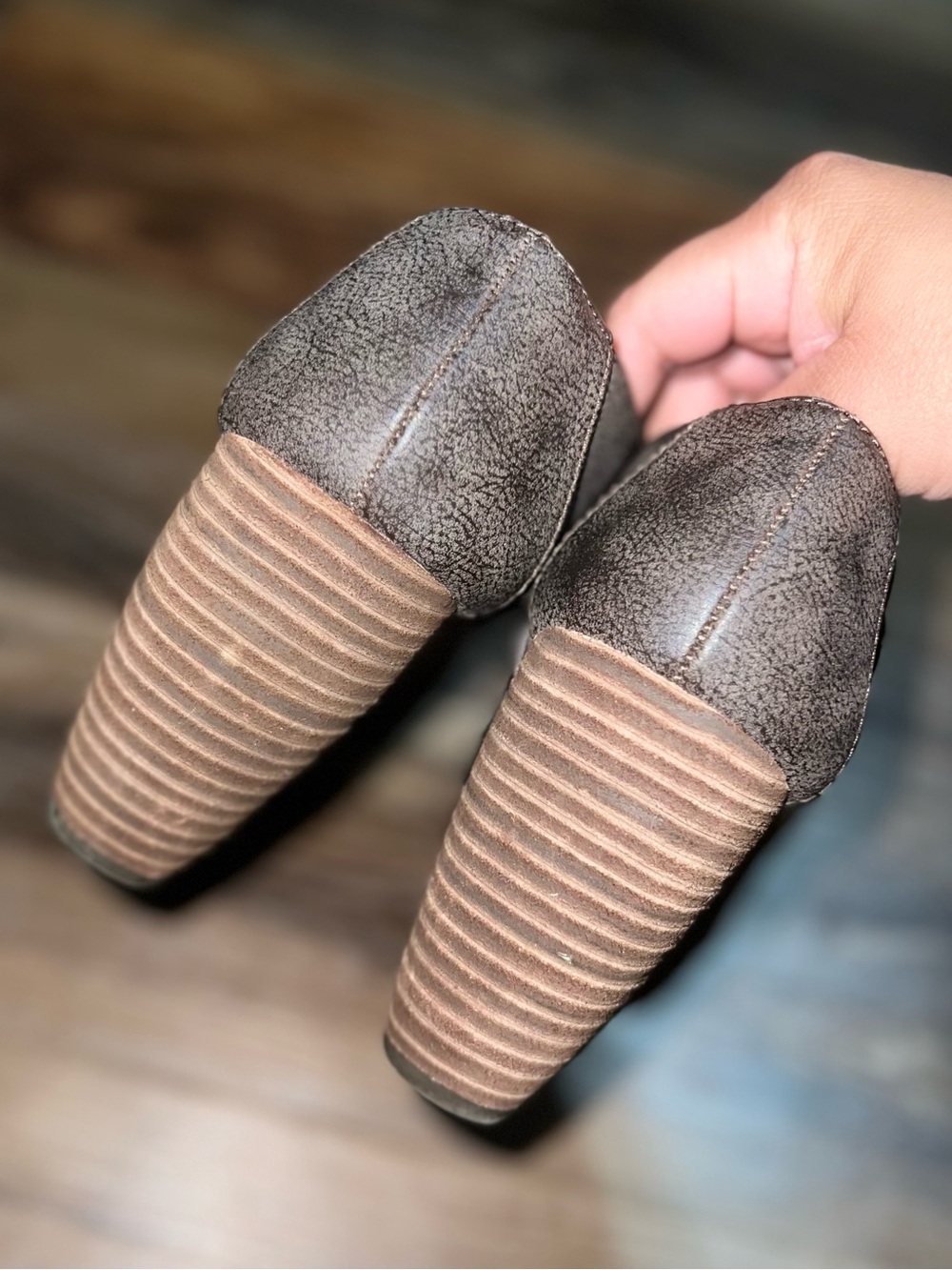 Dr. Scholl’s True Comfort Harlie Wedge Ankle Booties - Brown, Size 8 - Picture 8 of 10